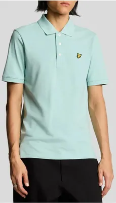 Produktbild von Lyle & Scott Herren Polo Azurblau 485402 : Größe - XXL Größe: XXL