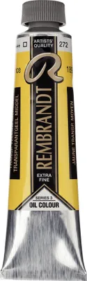 Produktbild von Rembrandt Ölfarbe Tube 40 ml Transparentgelb Mittel 272