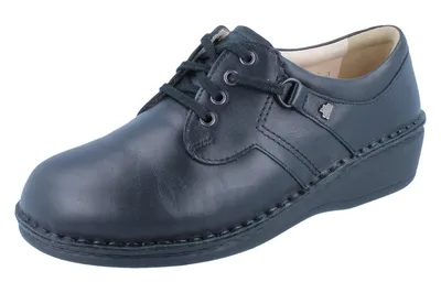 Produktbild von FINN COMFORT PROPHYLAXE 96101 Damen Schnürschuhe schwarz Glattleder - Größe: 42