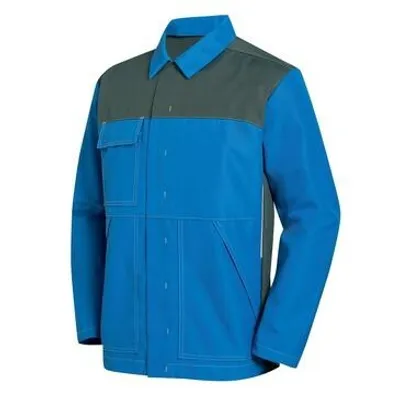 Produktbild von Uvex 9840214, Jacke, Mann, Blau, Grau, 60/62, Polyester, 290 g/m²