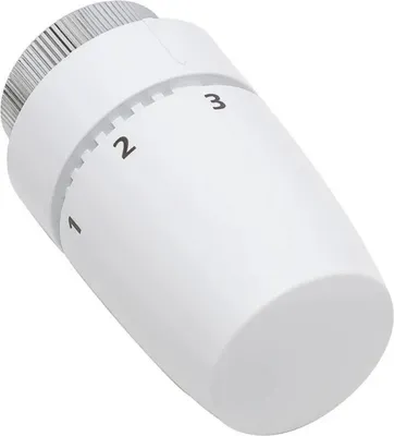 Produktbild von Badheizkörper Sami Design Thermostatkopf weiß