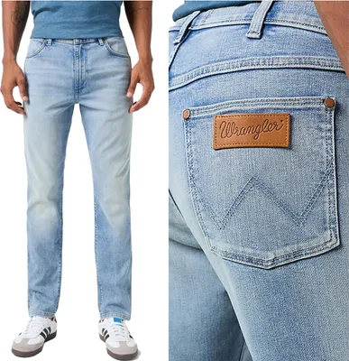 Immagine prodotto di WRANGLER, Jeanshosen per bambini, slim fit, LARSTON, W31 L34, Blau, Jeans, baggyjeans, buggy