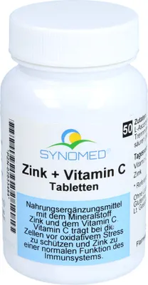 Produktbild von Zink+vit C Synomed, 50 St TAB
