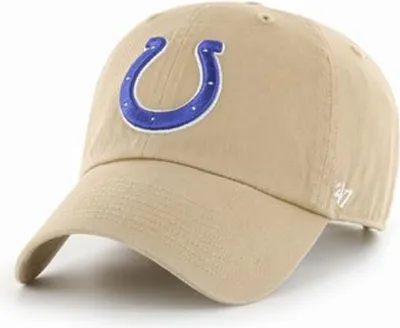 Produktbild von '47 Brand NFL Cap Indianapolis Colts '47 CLEAN UP Khaki