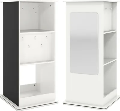 Immagine prodotto di Libreria girevole a 360° per bambini con lavagna e ganci