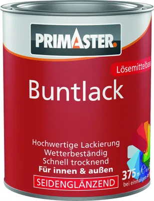 Produktbild von Primaster Buntlack 375 ml laubgrün seidenmatt