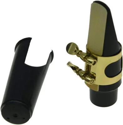 Productafbeelding van Saxofoon Mondstuk - Tenor Klarinet - Muziek Maken - Complete Set - Tenor - Zwart