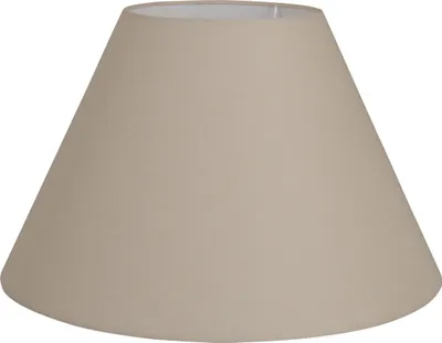 Produktbild von Näve Lampenschirm h: 33cm braun - Material: Polyester/Baumwolle mix,Metall - Farbe: braun; 139214