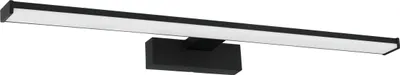 Produktbild von PANDELLA 1 Wand-/Deckenleuchte Lampe Beleuchtung - L60 x H4 x AL12 cm - schwarz - 11W inkl. - IP44