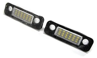 Für Ford Fiesta 5 6 V VI Fusion Mondeo II 2 LED Kennzeichenbeleuchtung in der Farbe von Goingfast