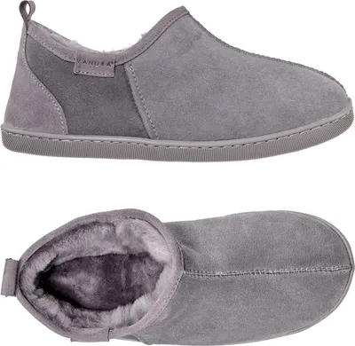 Produktbild von Vanuba »DORPER Herren« Hausschuh Echtleder Hüttenschuhe/Winter-Hausschuhe/Gefüttert