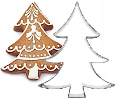 Produktbild von EkoForemki Tannenbaum Ausstecher für Weihnachts-Plätzchen