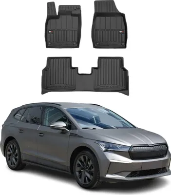 Produktbild von 2020-2025 Skoda Enyaq Fußmatten TPE Schwarz 4 tlg