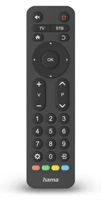Produktbild von Hama 00221056, TV, IR Wireless, Drucktasten, Schwarz