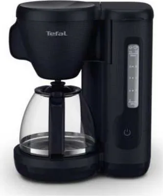Produktbild von Tefal CM2M08, Filterkaffeemaschine, 1,25 l, Gemahlener Kaffee, 1000 W, Schwarz