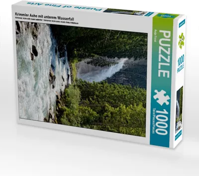 Produktbild von Calvendo Krimmler Ache mit unterem Wasserfall 1000 Teile Puzzle hoch 480x640mm, Frost Anja; 7331641