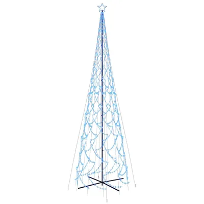 Produktbild von LED-Weihnachtsbaum Kegelform Blau 3000 LEDs 230x800 cm