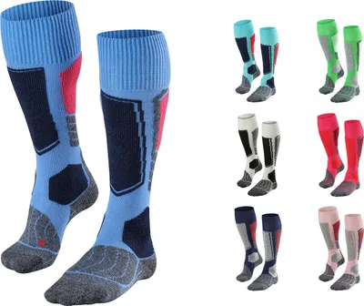 Immagine prodotto di Calzettoni da sci FALKE SK1 da donna, blu, taglia 41-42