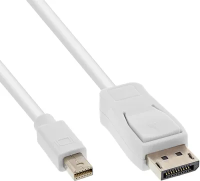 Immagine prodotto di InLine® 17134 Cavo da Mini DisplayPort a DisplayPort, bianco, 1,5 m
