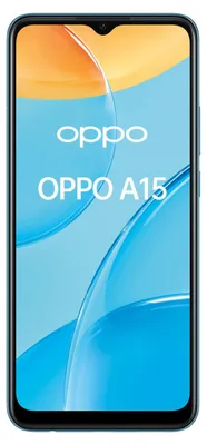 Obrázek produktu pro Smartphone OPPO A15, dvě SIM karty, 4G LTE, 6,52", 32 GB, 3 GB RAM, modrý