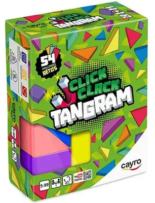 Immagine prodotto di Cayro Click Clack Tangram gioco di abilità