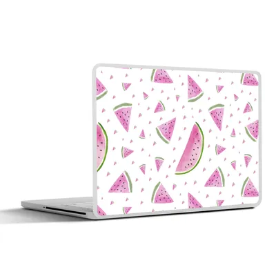 Produktbild von MuchoWow® Laptop Aufkleber Sticker Cover Wassermelone - Muster - Pastell 40x30 cm - Laptop Dekoration - Selbstklebend