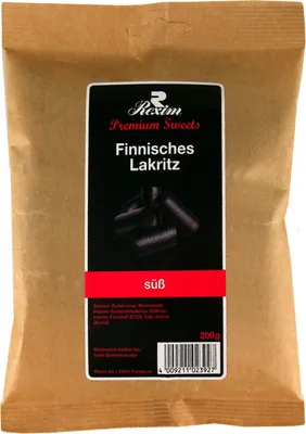 Produktbild von Rexim Premium Sweets Finnisches Lakritz Süß 200g