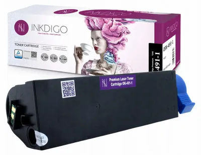 Produktbild von Inkdigo Toner 44917602 für OKI B431D, B431DN, B431DN plus, MB491 – Schwarz, 12000 Seiten,, KI-generiertes Bild