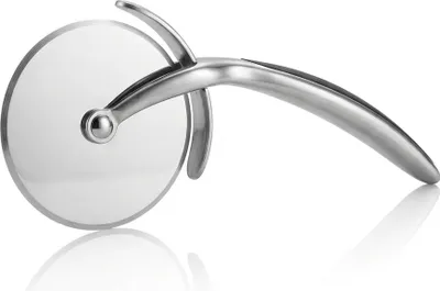 Produktbild von Arendo Pizzaroller, Pizzaschneider, Edelstahl, ergonomischer rutschfester Griff, spülmaschinengeeignet, leicht zu reinigen