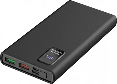 Zdjęcie produktu dla Platinet power bank 10000mAh PD QC LED, black
