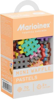 Image de Klocki wafle mini pastel 70szt 03667