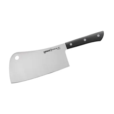 Immagine prodotto di Mannaia Samura-Harakiri, acciaio AUS-8, 18 cm, argento/nero