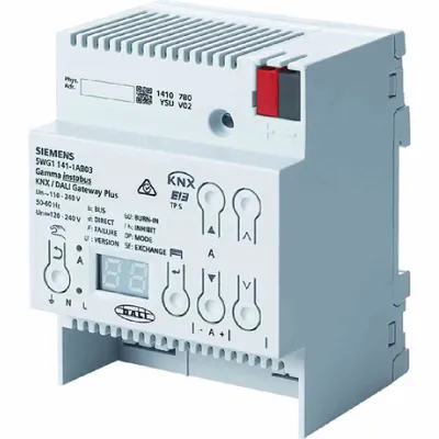 Produktbild von Siemens KNX/DALI Gateway plus N 141/03 5WG1141-1AB03