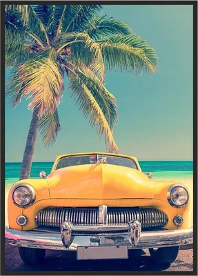 Productafbeelding van Poster met afbeelding, in lijst van 53x73 cm, model P696