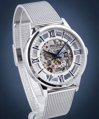 Zdjęcie produktu dla Automatyczny szkieletowy zegarek męski Festina
