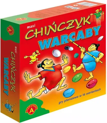 Zdjęcie produktu dla ALEXANDER Chińczyk warcaby maxi 0470