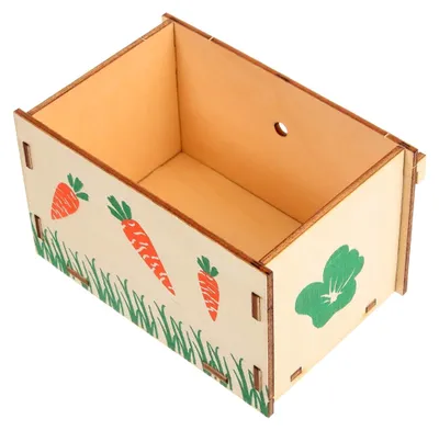 Produktbild von Futterspender für Kaninchen, Hamster und Meerschweinchen – Multifunktionale Futterbox und Heuraufe