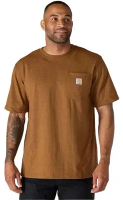 Produktbild von Carhartt 103296 Dearborn Relaxed Pocket T-Shirt  Carhartt Brown M