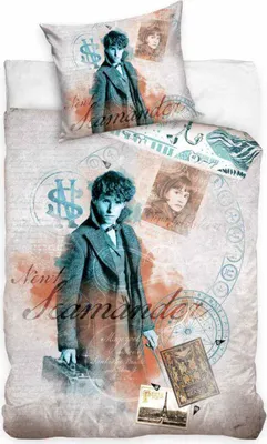 Produktbild von Phantastische Tierwesen Fantastic Beasts Bettwäsche Set 135x200cm + 80x80cm