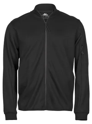 Imagen del producto de Tee Jays - Sudadera con cremallera completa para hombre - Deportiva FK2403 (Talla S) ()
