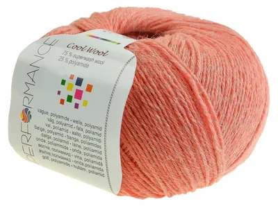 Strickgarn Cool Wool rosa