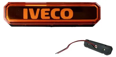 Obrázok produktu pre LED obrysové svetlo, oranžové, s nápisom – 12 V/24 V