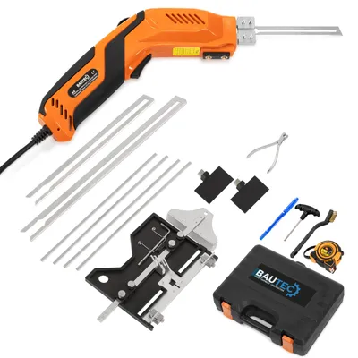 Produktbild von BAUTEC Hand-Styroporschneider Styrocutter 330W » Set 19 inkl. Zubehör » Dauerbetrieb » Hartschaumschneider