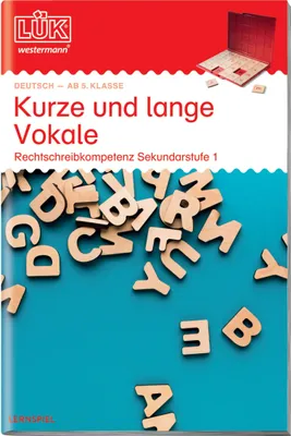 Produktbild von LÜK. Kurze und lange Vokale. Sekundarstufe I ab 5. Klasse