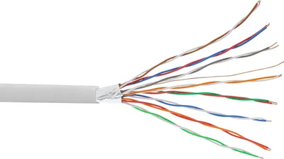Produktbild von InLine Telefon-Kabel 16-adrig, 8x2x0,6mm, zum Verlegen, 25m Ring, 25 m, Beige, 1,03 kg, 320 mm, 330 mm, 52 mm