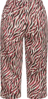 Produktbild von Vivance Dreams Caprihose rot-schwarz-gemustert Größe 36/38