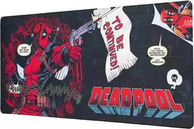 Image de Tapis de bureau de jeu Deadpool, grand format, matériau durable