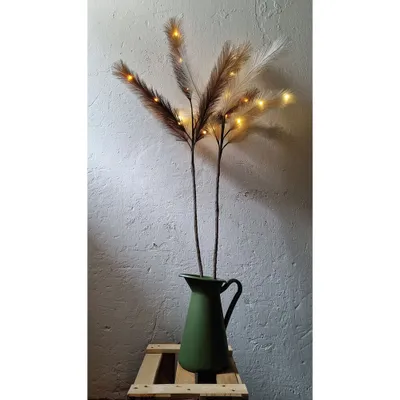 Produktbild von LED-Zweig, 9 warmweiße LEDs, H 900 mm, beige