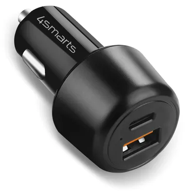 Image de Chargeur de voiture 4smarts VoltRoad Ultimate 83 W avec PD et QC - noir