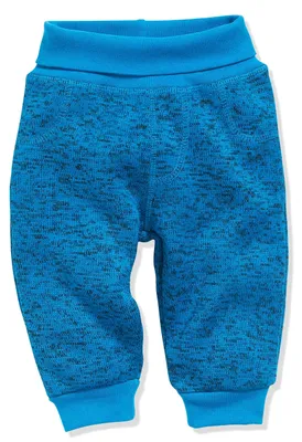 Produktbild von Playshoes Unisex Kinder Fleece-Pumphose Baby-Hose aus Fleece, Blau, 74